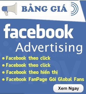 Bảng giá quảng cáo Facebook