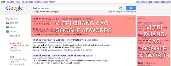 Dịch vụ Google Adwords