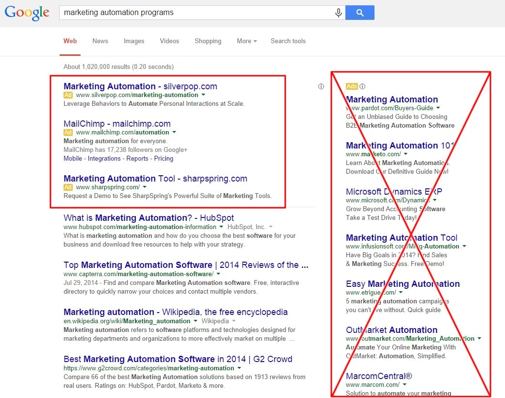 quang cao google ngung chay quang cao ben phai