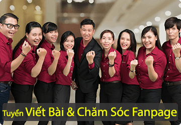 Tuyển viết bài và chăm sóc fanpage